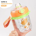 Load image into Gallery viewer, New Kid Water Bottle With Straw Portable Leakproof Shoulder Strap School Sports Drinking Water Cup Boy Girl Bottle With BPA Free
