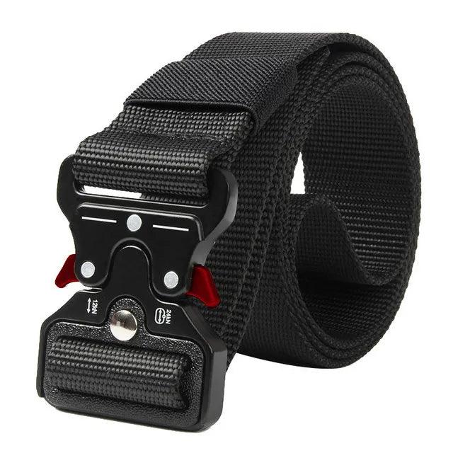 Men's Tactical Multi Function High Quality Marine Corps Canvas Belt