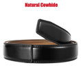 Load image into Gallery viewer, VATLTY Leather Cowhide Belt for Men Alloy Automatic Buckle
