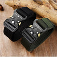 Load image into Gallery viewer, Men's Tactical Multi Function High Quality Marine Corps Canvas Belt
