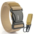 Load image into Gallery viewer, Men's Elastic Belt Alloy Buckle Quick Release Carbon Texture
