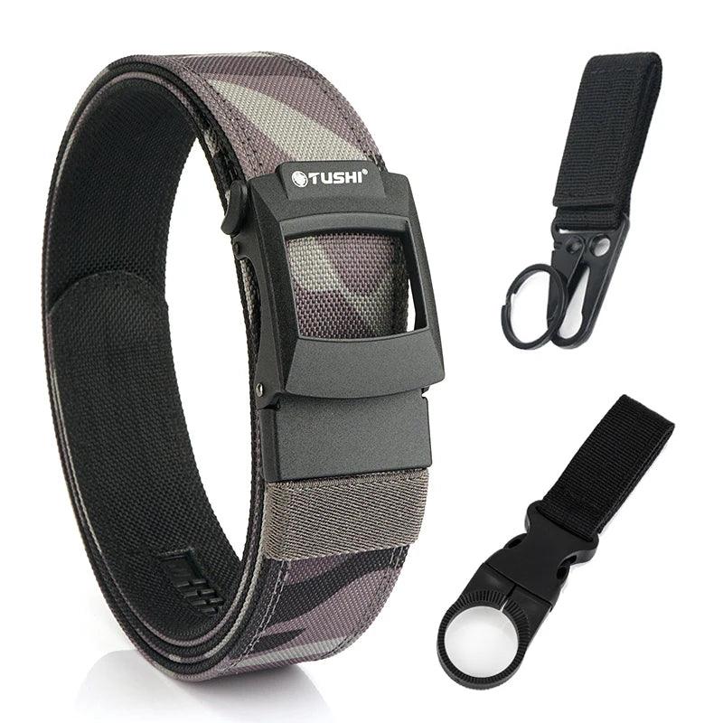 VATLTY Work Tool Belt for Men Tight Nylon Metal Automatic Buckle