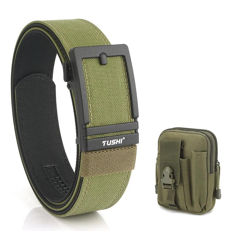 VATLTY New Men's Military Tactical Outdoor Casual Belt Automatic