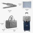 Charger l'image dans la visionneuse de la galerie, BAGSMART Travel Duffel Bag Carry on Luggage Weekend Bag Large Capacity Overnight Waterproof Bags for Business Gym Commuting Out
