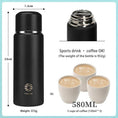 Load image into Gallery viewer, FEIJIAN 316 Stainless Steel Thermos Portable Vacuum Flask Thermo Bottle BPA Free Perfect for Office
