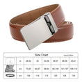 Load image into Gallery viewer, VATLTY Leather Cowhide Belt for Men Alloy Automatic Buckle
