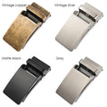 Load image into Gallery viewer, VATLTY Leather Cowhide Belt for Men Alloy Automatic Buckle
