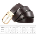 Load image into Gallery viewer, VATLTY New Men's Reversible Brown Genuine Leather Trousers Belt
