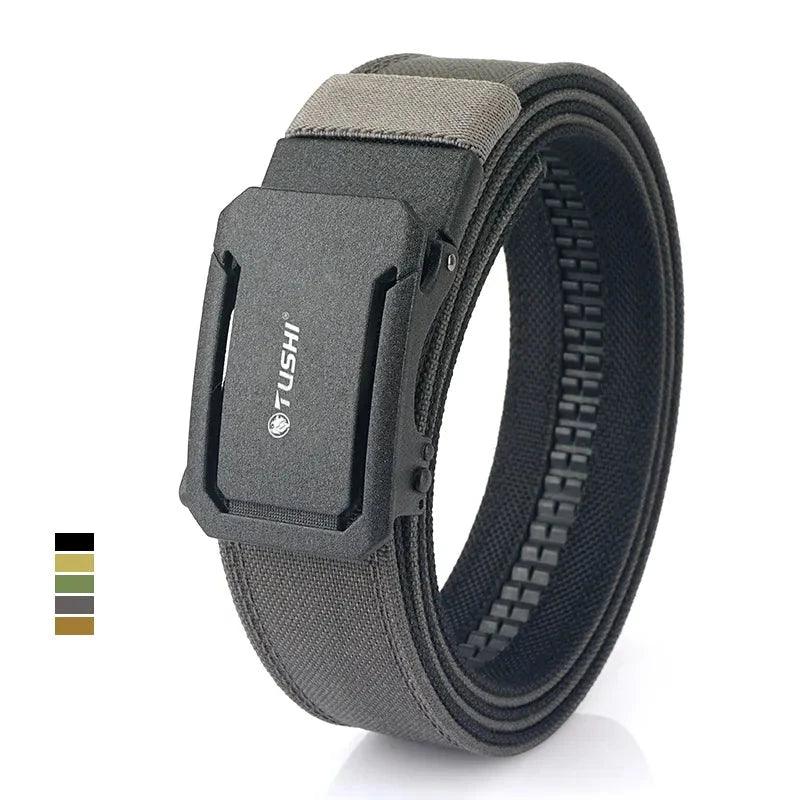 VATLTY New Military Belt for Men Sturdy Nylon Metal Automatic Buckle