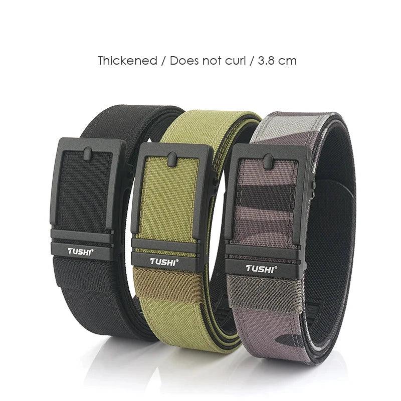 VATLTY New Men's Military Tactical Outdoor Casual Belt Automatic