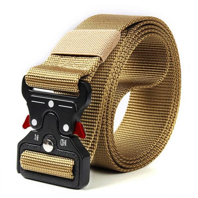 Men's Tactical Multi Function High Quality Marine Corps Canvas Belt