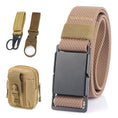 Load image into Gallery viewer, VATLTY 3.4cm Elastic Casual Belt for Men Metal Magnetic Buckle
