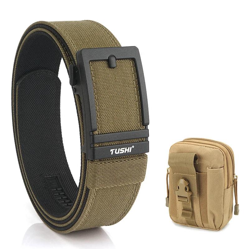 VATLTY New Men's Military Tactical Outdoor Casual Belt Automatic