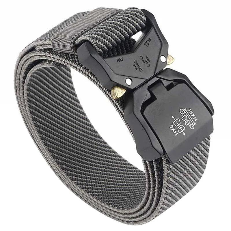 VATLTY 140cm Elastic Belt For Men Strong Nylon Tactical Belt