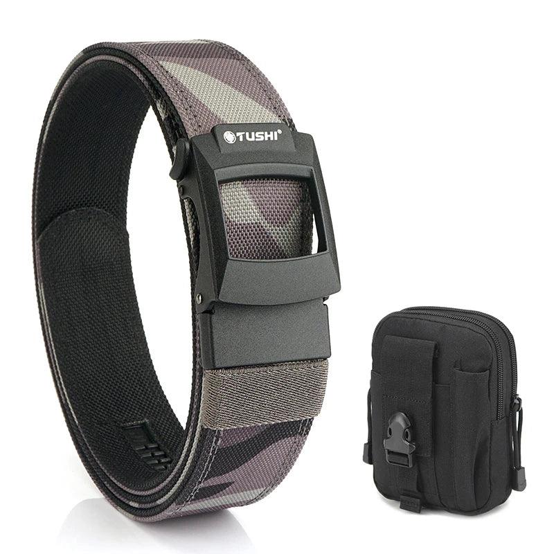 VATLTY Work Tool Belt for Men Tight Nylon Metal Automatic Buckle