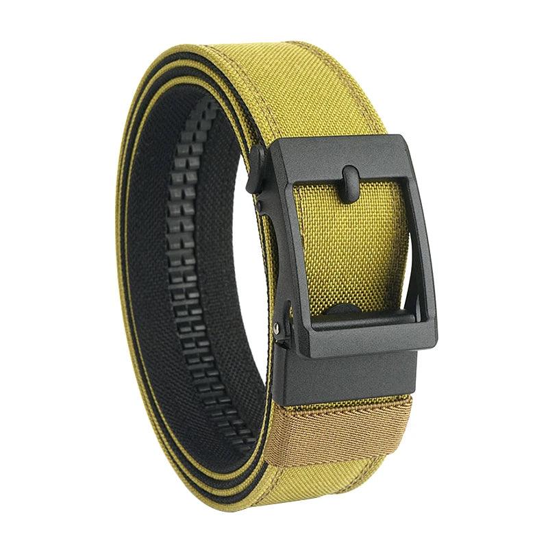 VATLTY New Hard Tactical Belt for Men Metal Automatic Buckle IPSC Gun Belt