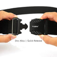 Load image into Gallery viewer, Men's Elastic Belt Alloy Buckle Quick Release Carbon Texture
