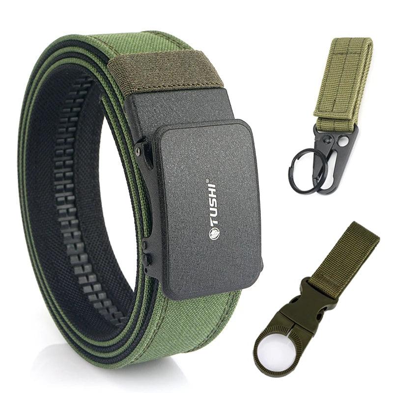 VATLTY Official Genuine Men's Military Tactical Belt 1100D Thick Nylon