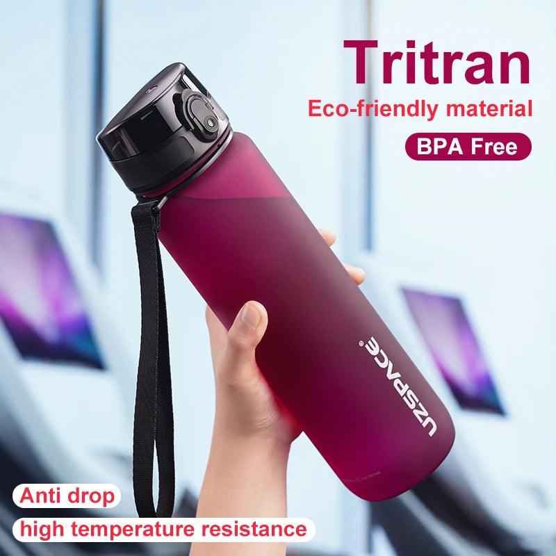 New 350-1000ml Sports Water Bottle BPA Free Portable