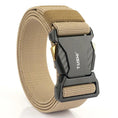 Load image into Gallery viewer, Men's Elastic Belt Alloy Buckle Quick Release Carbon Texture
