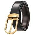 Load image into Gallery viewer, VATLTY New Men's Reversible Brown Genuine Leather Trousers Belt
