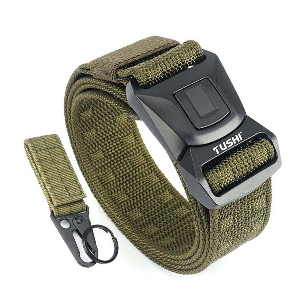 VATLTY Official Authentic Army Tactical Belt For Men Anti-Rust Alloy Buckle