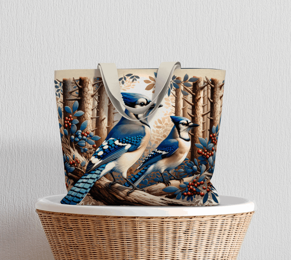 Birds Large Tote Bag - Shop Stylish Totes Online