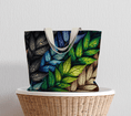 Load image into Gallery viewer, Leafs Large Tote Bag
