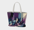 Load image into Gallery viewer, Navy-purple Large Tote bag
