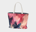 Load image into Gallery viewer, Navy-pink Large Tote bag
